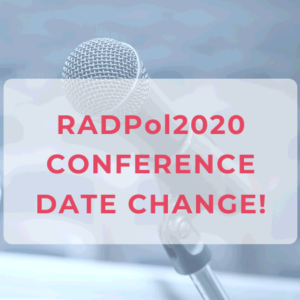 RADPol 2020 - conference date change