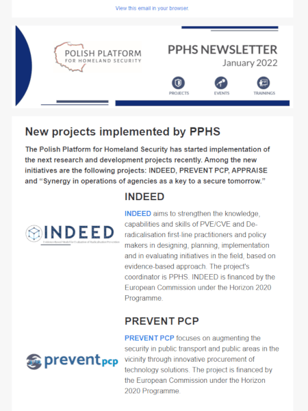 PPHS Newsletter - January 2022